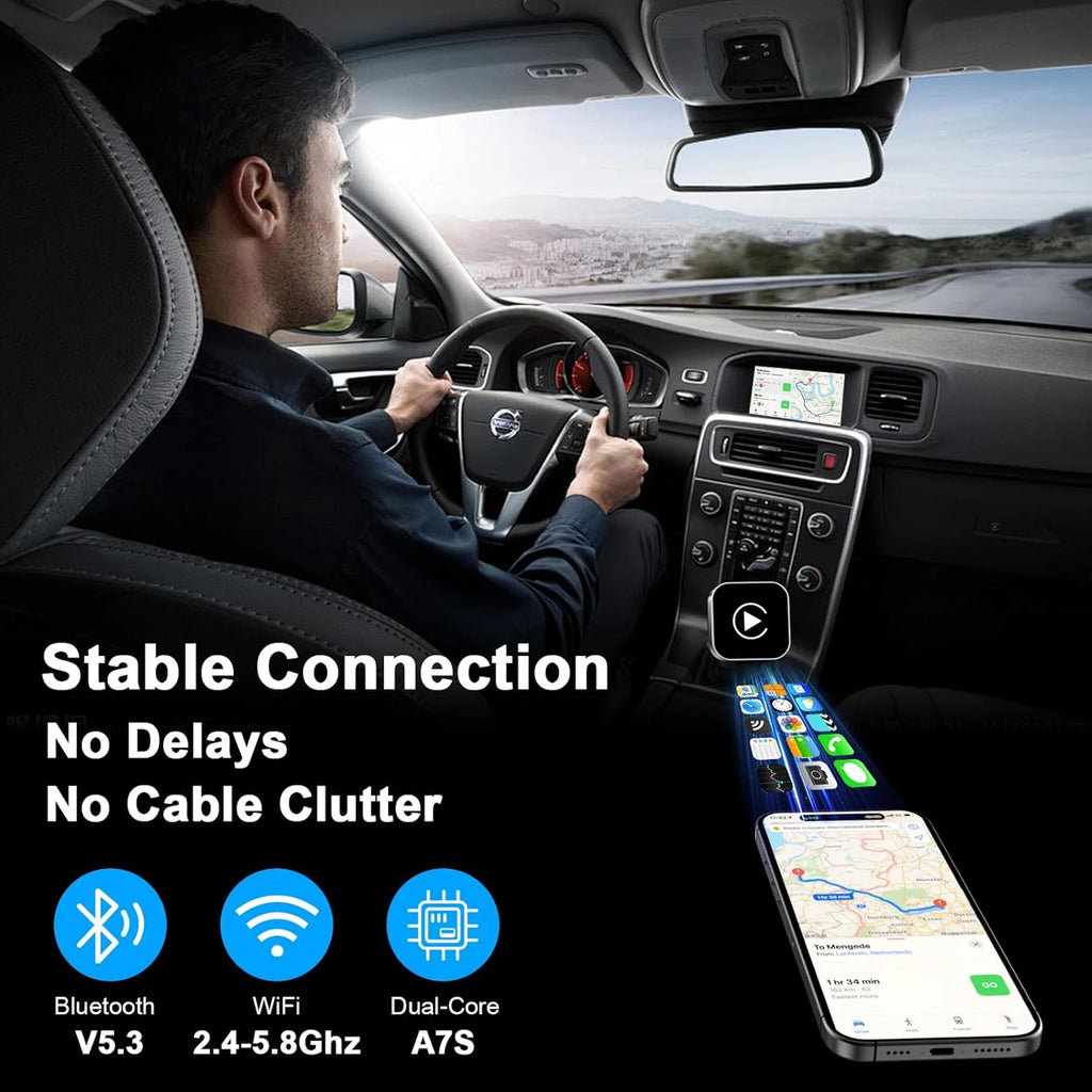 2 in 1 Wireless Carplay Adapter
