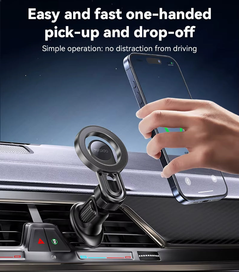 Magnetic Phone Holder Car Air Vent Mount 360 Rotataion for Magsafe