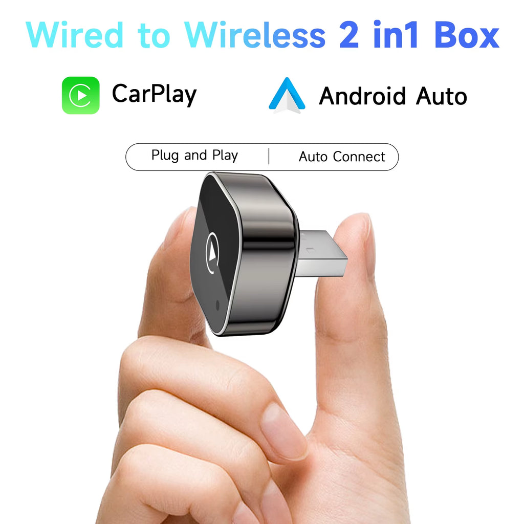 2 in 1 Wireless Carplay Adapter