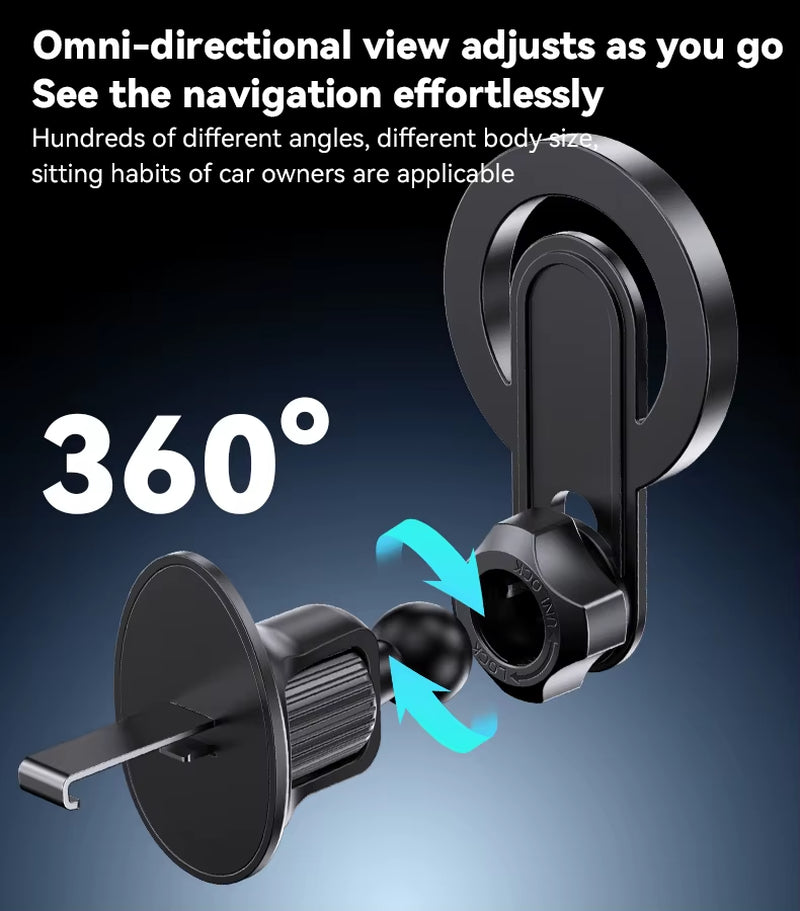 Magnetic Phone Holder Car Air Vent Mount 360 Rotataion for Magsafe